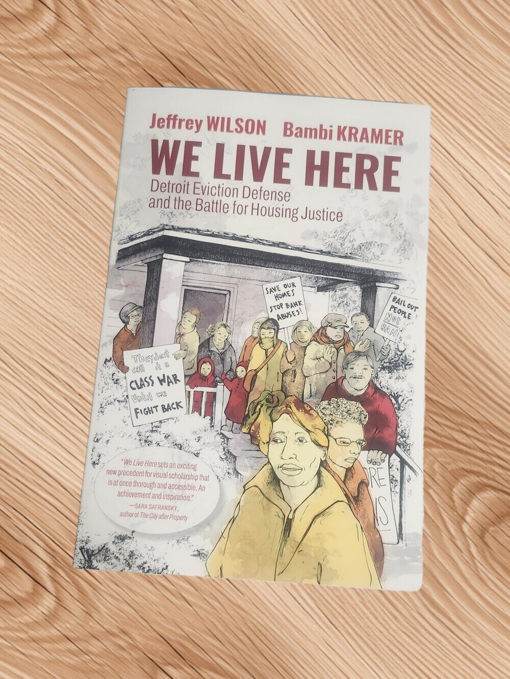 ​We Live Here: Detroit Eviction Defense Graphic Novel 🏠✊📖